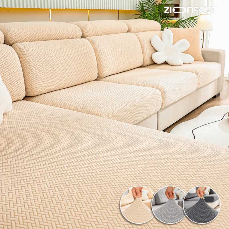Vandafvisende Stretch Sofa Betræk i Trendy Farver