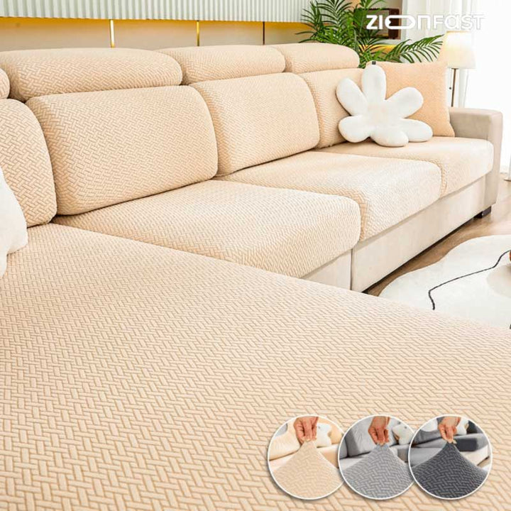 Vandafvisende Stretch Sofa Betræk i Trendy Farver