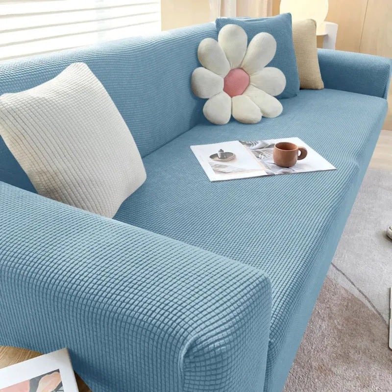 Jacquard Sofa Betræk til L-formede og Recliner Sofaer