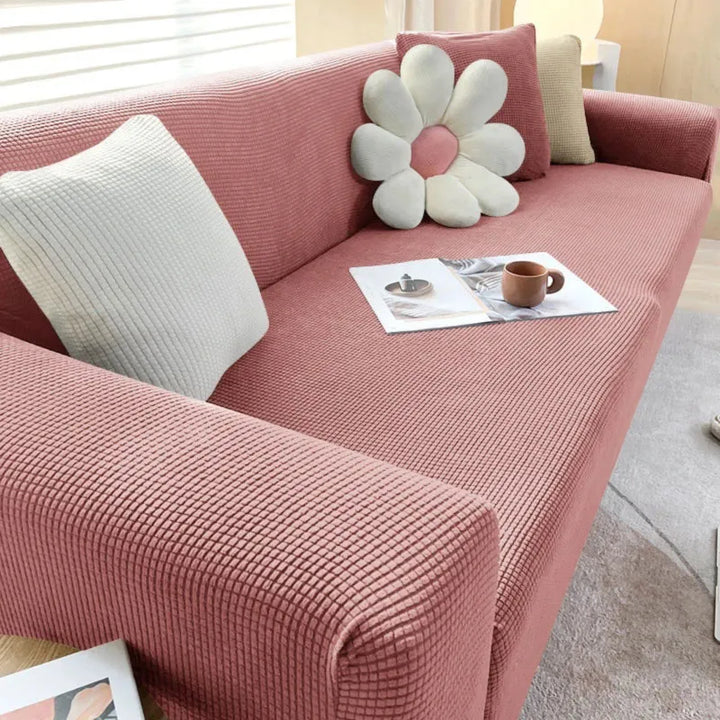 Jacquard Sofa Betræk til L-formede og Recliner Sofaer