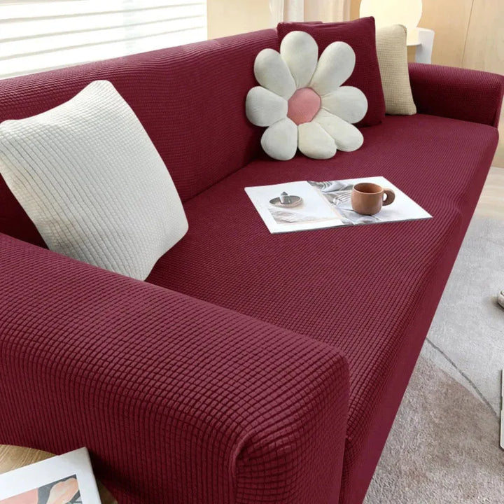 Jacquard Sofa Betræk til L-formede og Recliner Sofaer