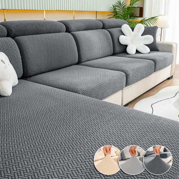 Vandafvisende Stretch Sofa Betræk i Trendy Farver