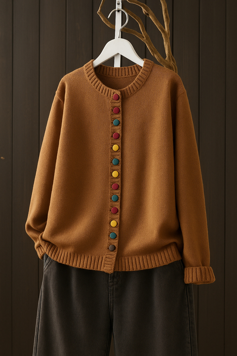 Gretchen™ | Komfortabel og Stilfuld Cardigan