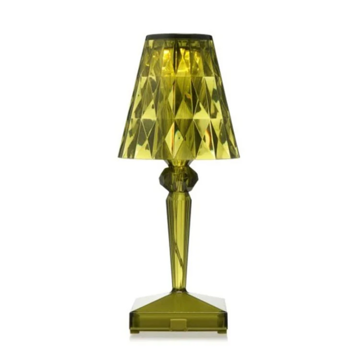 Elegant Krystal Bordlampe med Varm Ambient Belysning