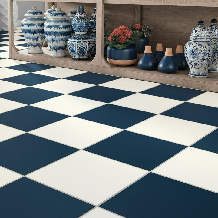 Klassisk Skakbræt Håndklædesæt i 100% Bomuld