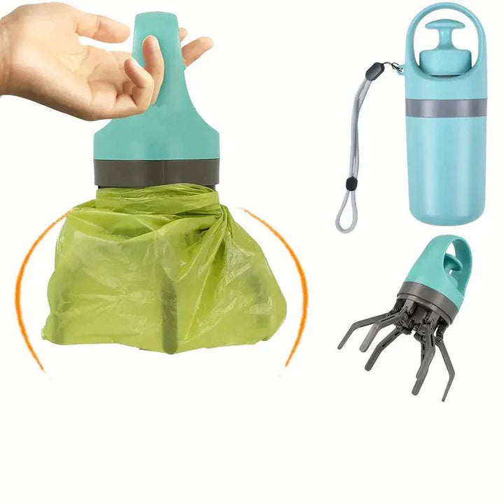 Praktisk Pooper Scooper med Affaldsposer Dispenser