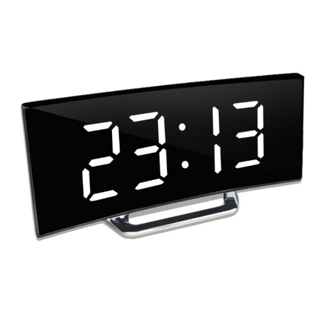 Buet LED Digitalur med Justerbar Lysstyrke og Stort Display