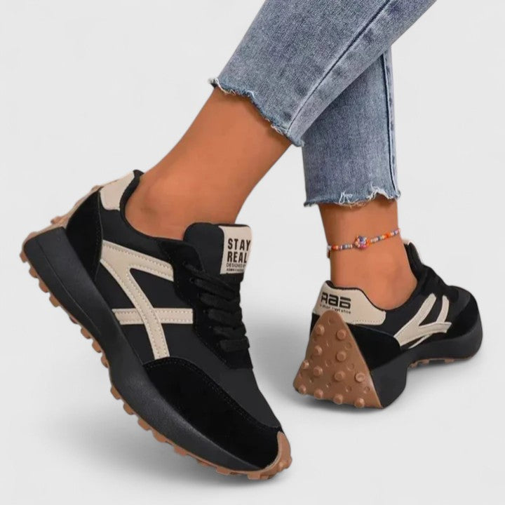 Helga | Damernes Plateau Wedge Åben Tå Slide Sandaler