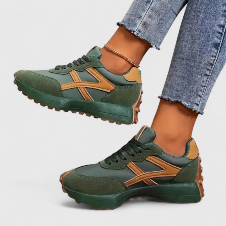 Helga | Damernes Plateau Wedge Åben Tå Slide Sandaler