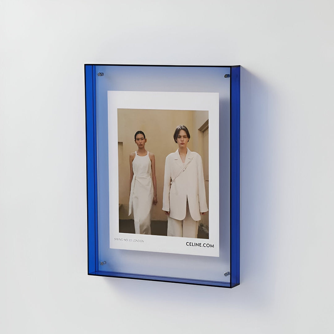 Transparent Akryl Foto Ramme i Minimalistisk Design