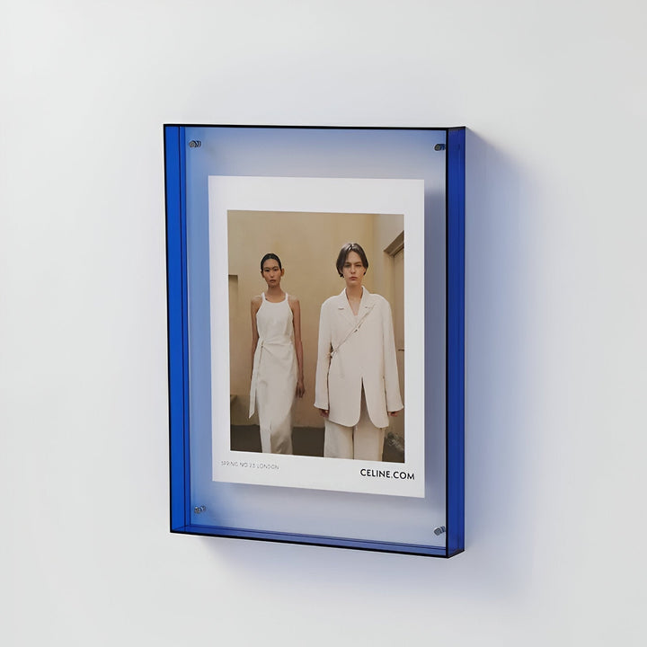 Transparent Akryl Foto Ramme i Minimalistisk Design