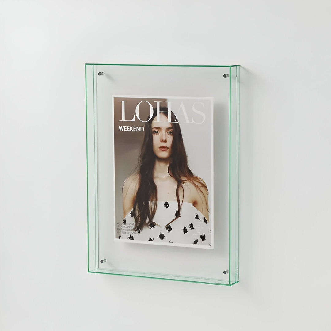 Transparent Akryl Foto Ramme i Minimalistisk Design
