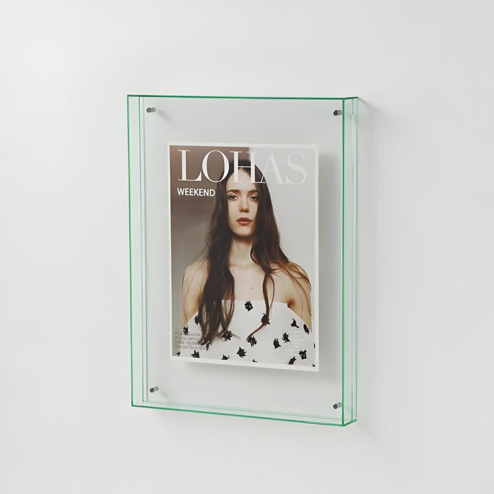 Transparent Akryl Foto Ramme i Minimalistisk Design