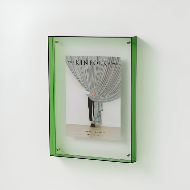 Transparent Akryl Foto Ramme i Minimalistisk Design