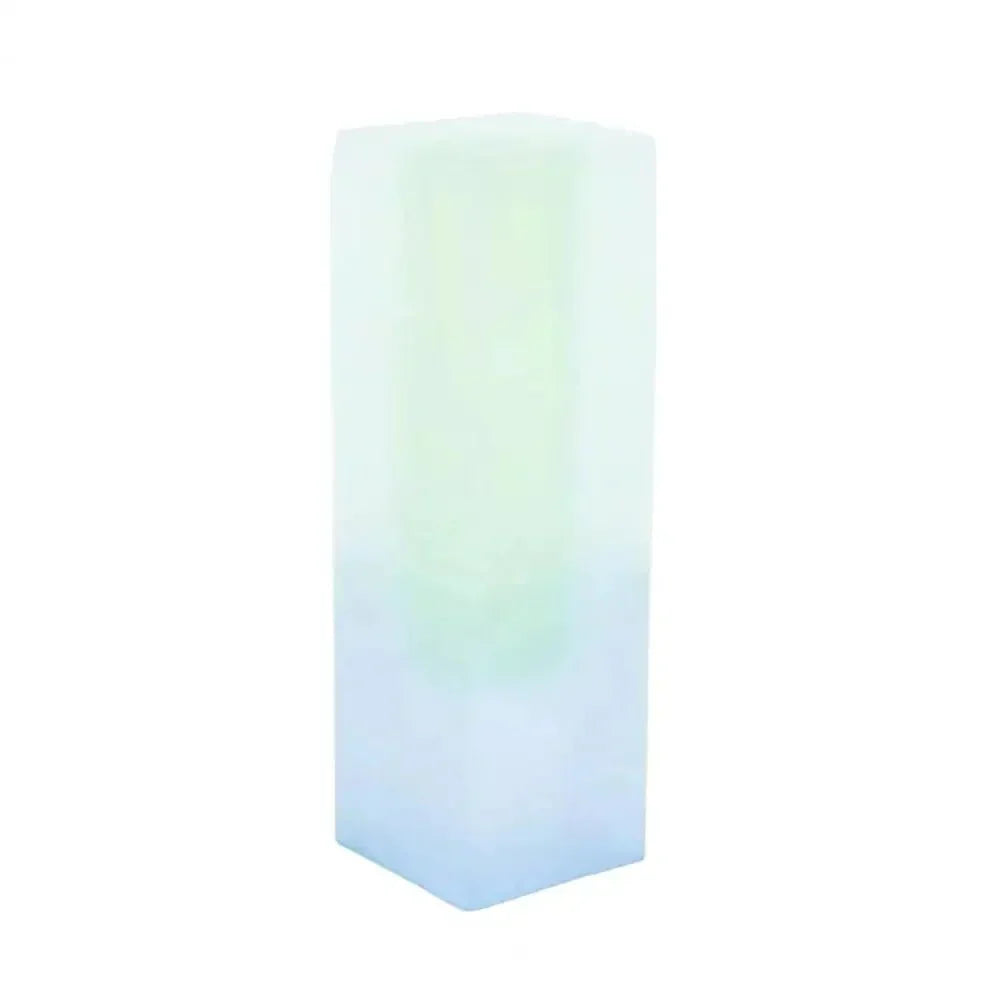 Moderne Kvadrat Vase i Akryl med Krystal Effekt