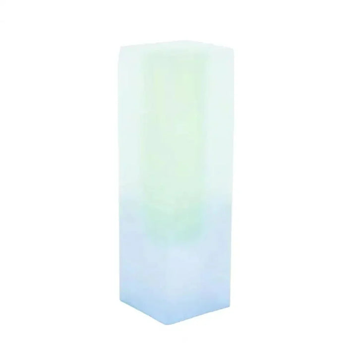 Moderne Kvadrat Vase i Akryl med Krystal Effekt