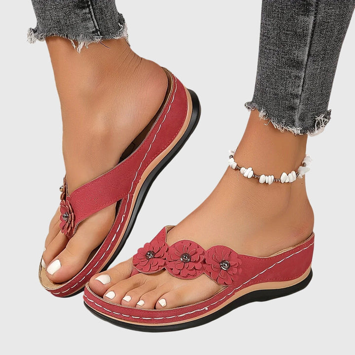 Nicole | Dame Trendy Casual Slip-On Sandaler