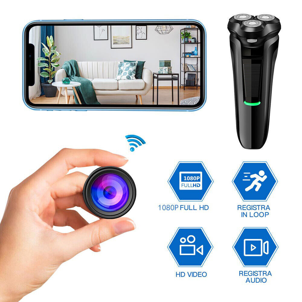 1080P HD WiFi Mini Kamera med Bevægelsesdetektion