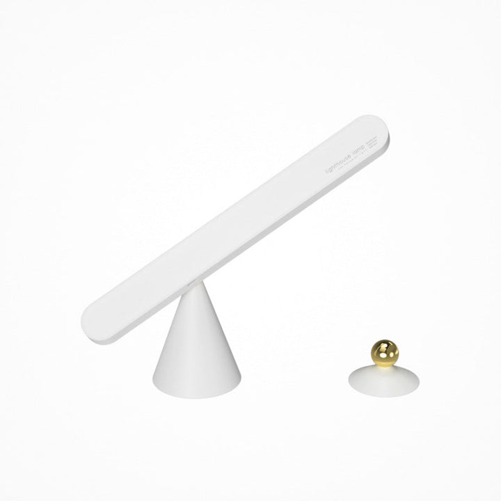 3D Foldbar Bordlampe med Magnetisk Design og Justerbart Lys