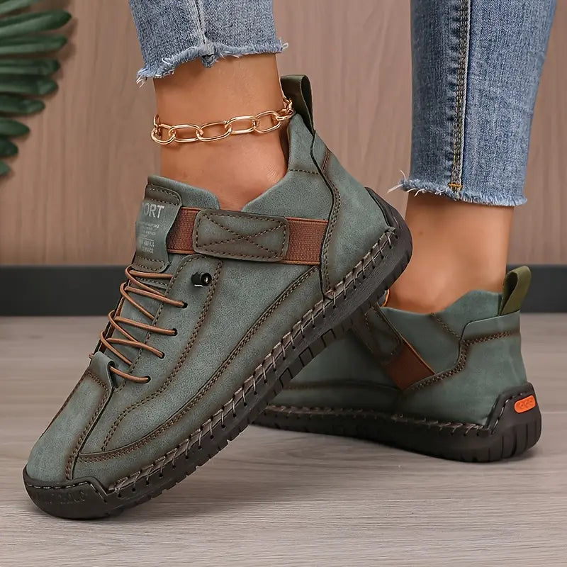 Andrea | Dame Orthopædiske Velcro Casual Sneakers