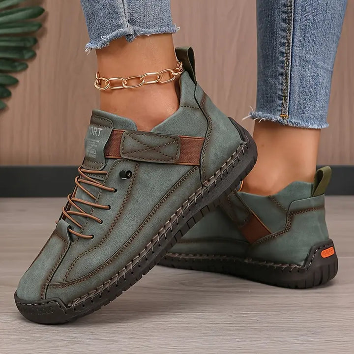 Andrea | Dame Orthopædiske Velcro Casual Sneakers