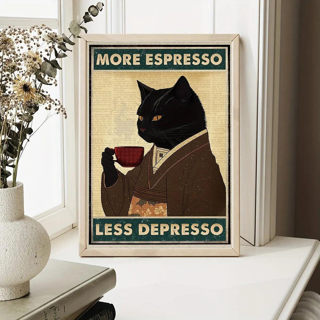 Kompakt Espresso Kaffemaskine i Rustfrit Stål