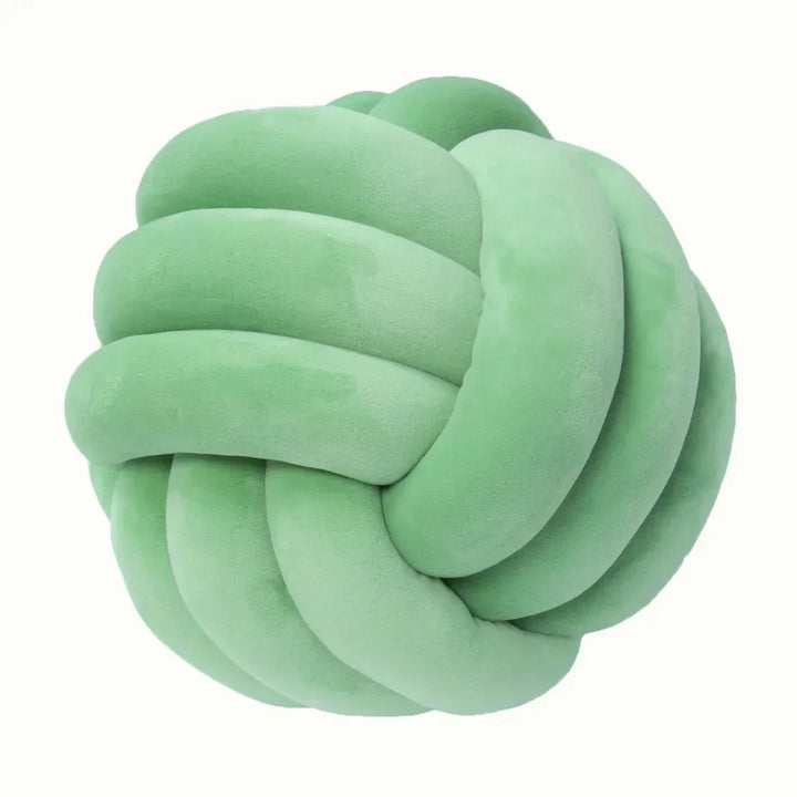 Knotted Dekorativ Pude i Suede-Look