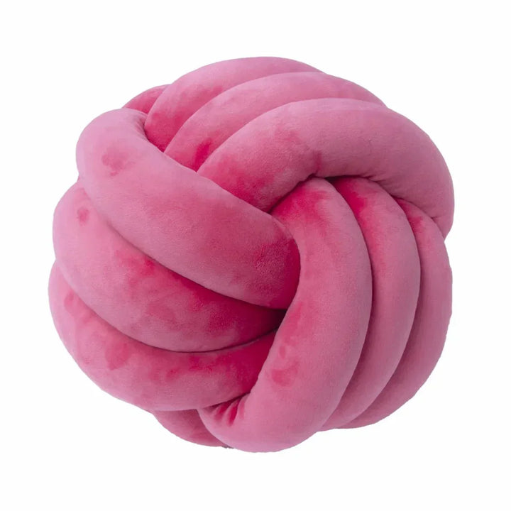 Knotted Dekorativ Pude i Suede-Look