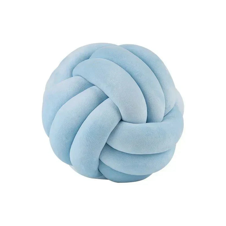 Knotted Dekorativ Pude i Suede-Look