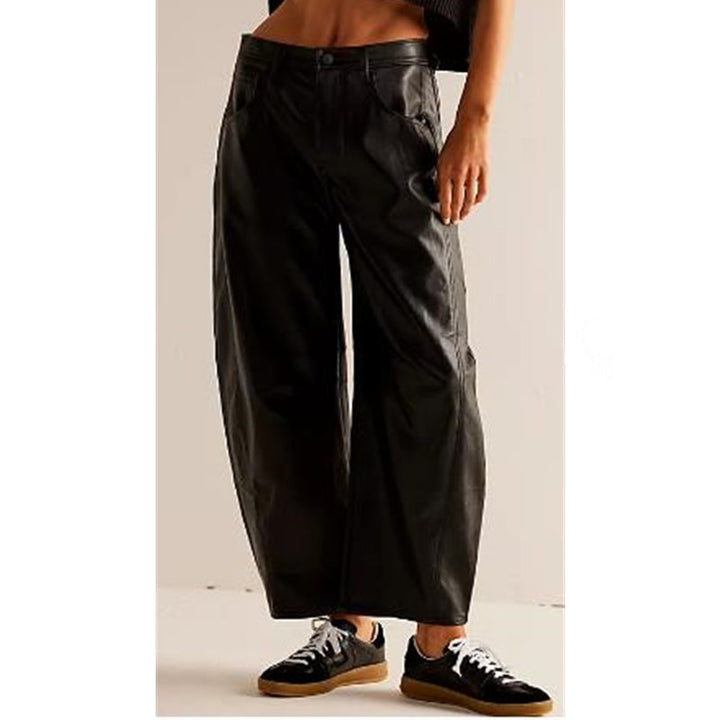 Fad | Kvinders Høj Talje Fad Ben Jeans Relaxed Fit Denim