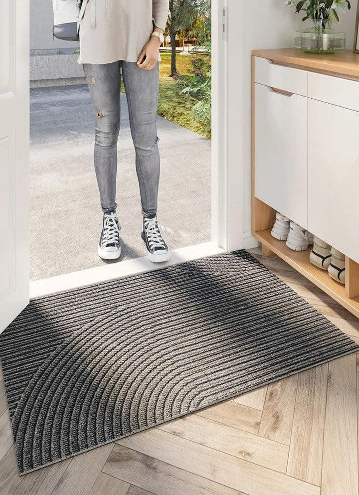 Skridsikker Rektangulær PVC Dørmåtte til Entré