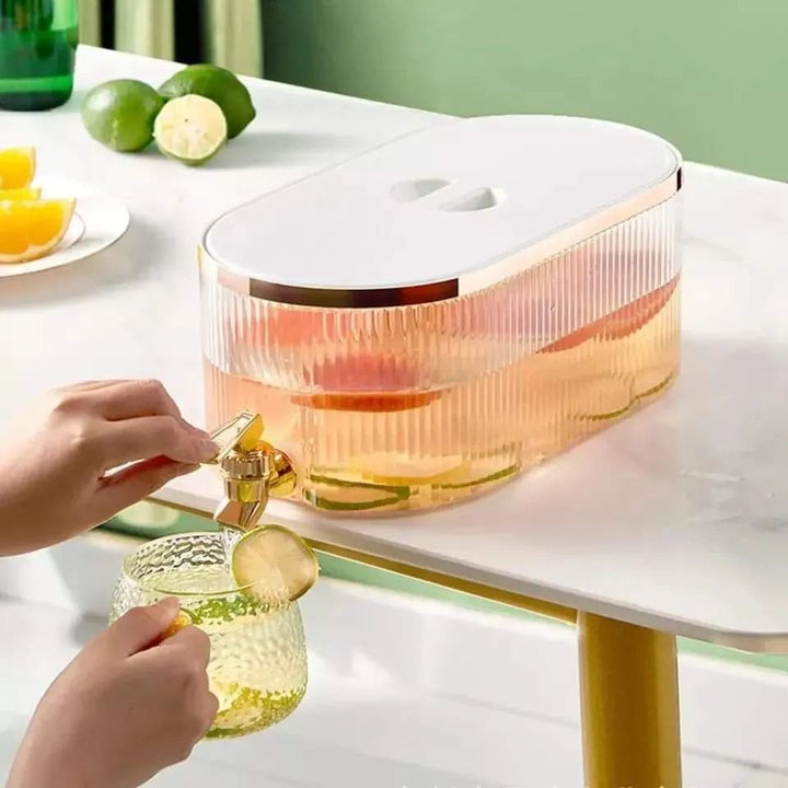 Drikke Dispenser 5.3L med Hane i Holdbar Plastik
