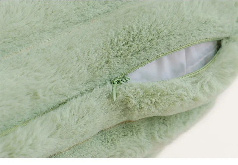 Luksuriøse Velour Pudebetræk og Puder til Komfortabel Indretning