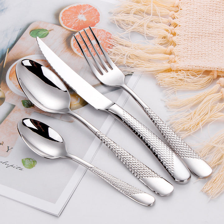 Elegant Stålbestik Sæt til Fin Dining