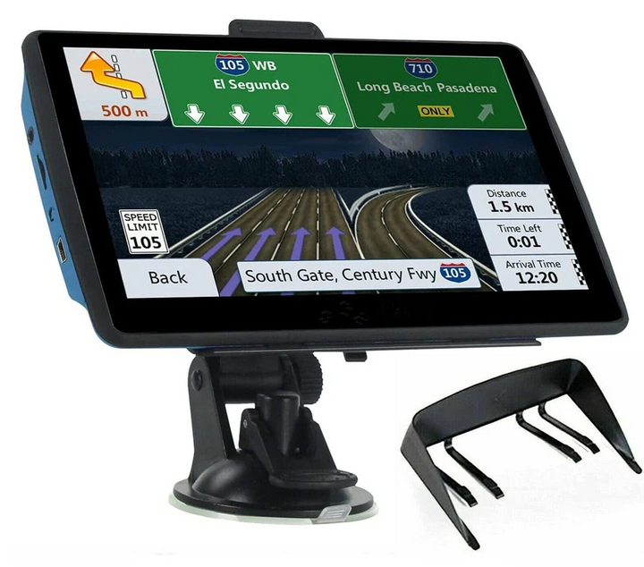 7 Tommer GPS Navigationssystem med Livstids Kortopdateringer