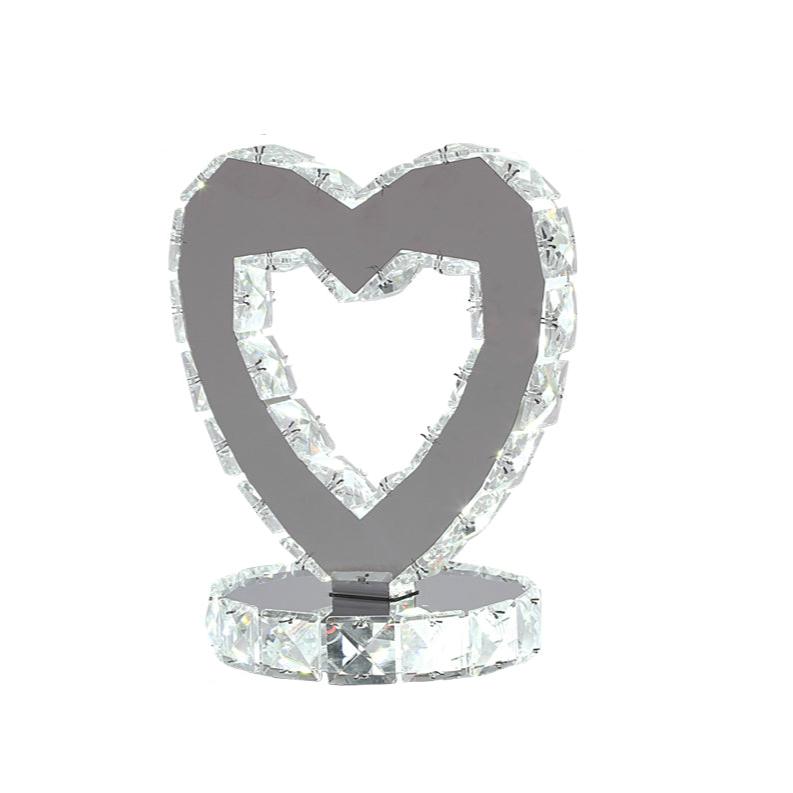 Chic Krystal Bordlampe med Moderne Design og Imponerende Belysning