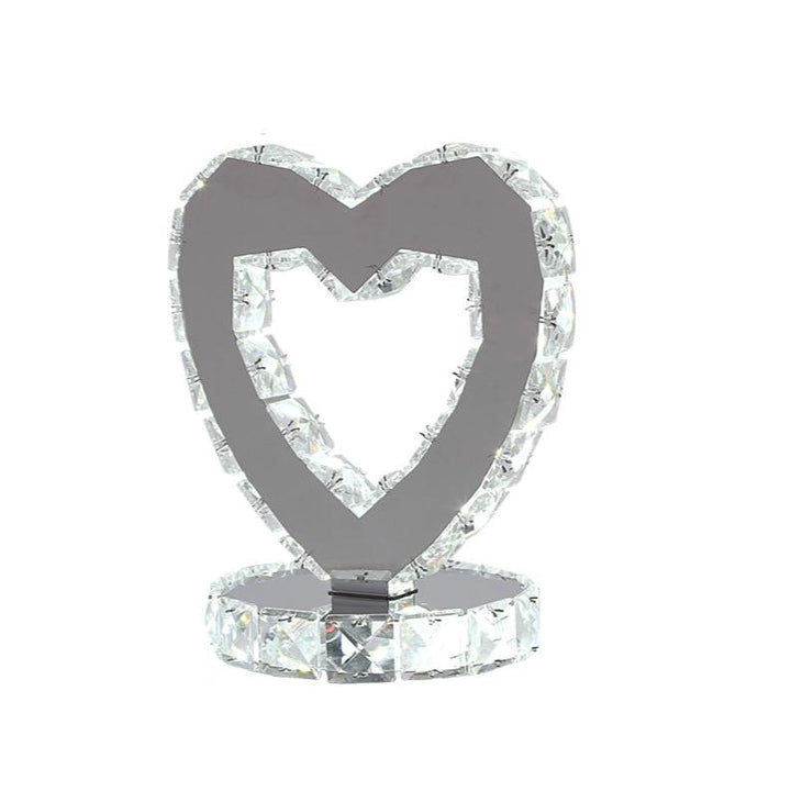 Chic Krystal Bordlampe med Moderne Design og Imponerende Belysning