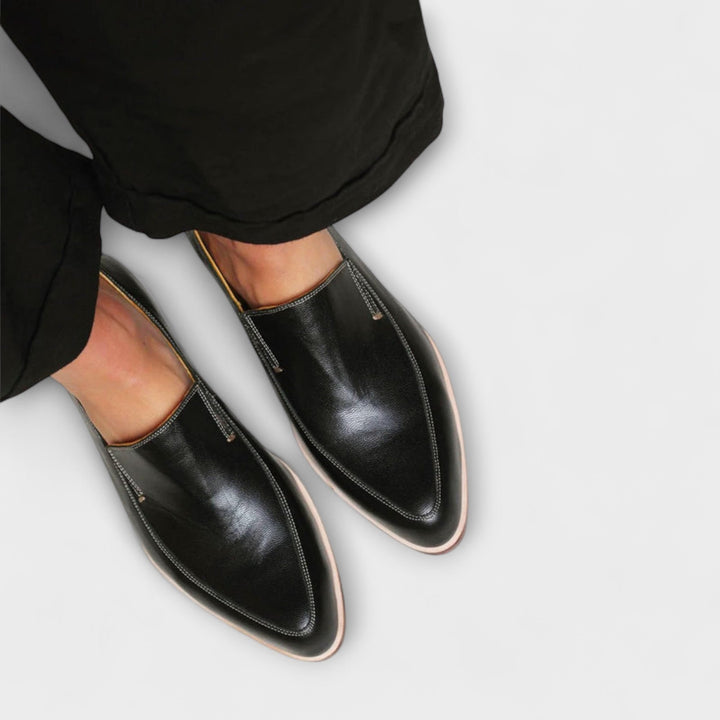Jacqueline | Dame Klassiske Slip-On Flade Loafers