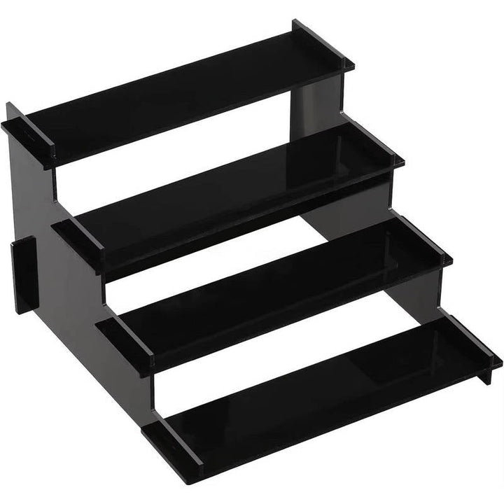 4-lags Sort Akryl Parfume Display Stativ