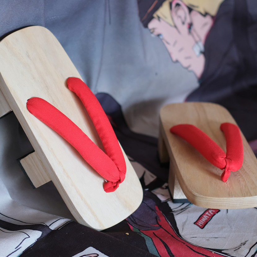 Japanske Geta Træsko med Åndbar Gummisål og Komfortabelt Design