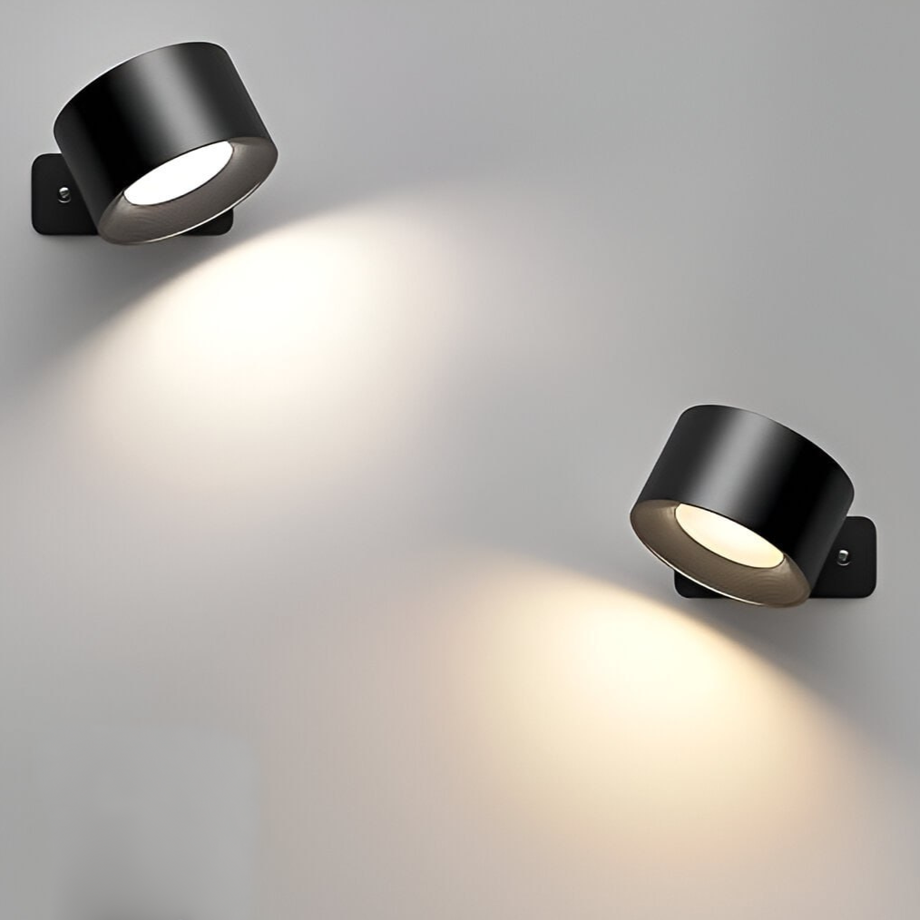 Trådløs Genopladelig Væglampe med 360° Rotation og Dæmpning