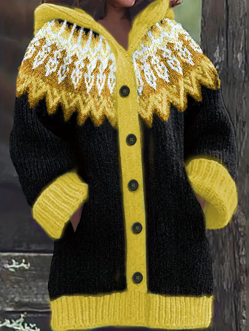 Adeline™ | Casual Hættetrøje Cardigan