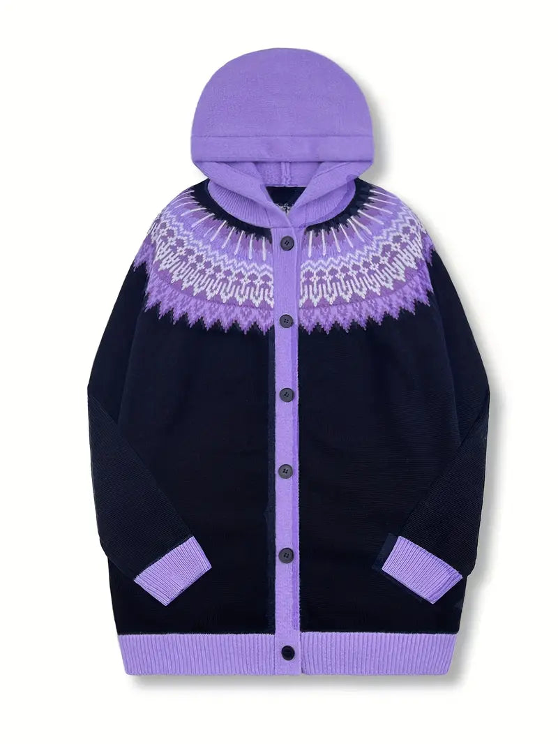 Adeline™ | Casual Hættetrøje Cardigan