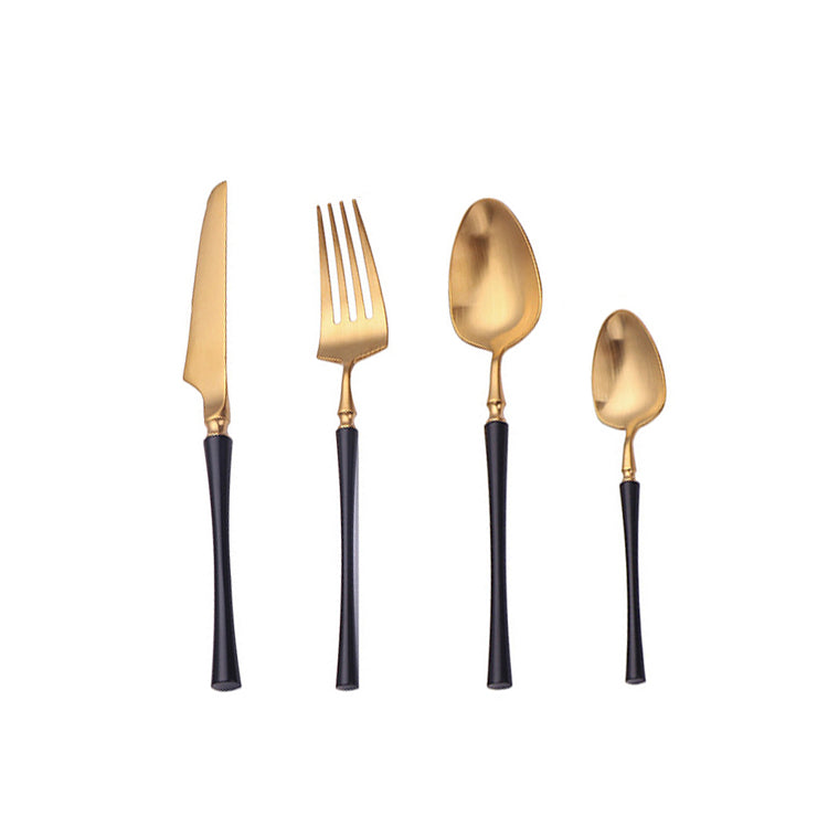 Elegant Bestik Sæt i Rustfrit Stål med Komfortable Håndtag