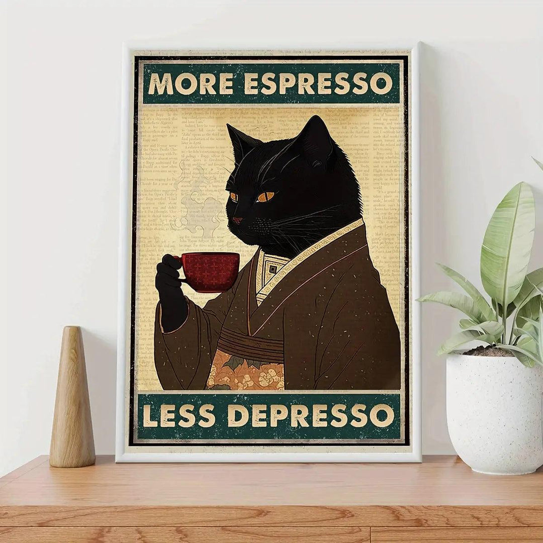 Kompakt Espresso Kaffemaskine i Rustfrit Stål