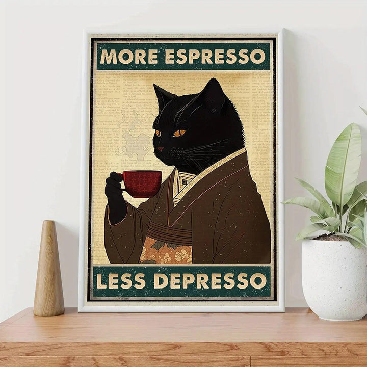 Kompakt Espresso Kaffemaskine i Rustfrit Stål