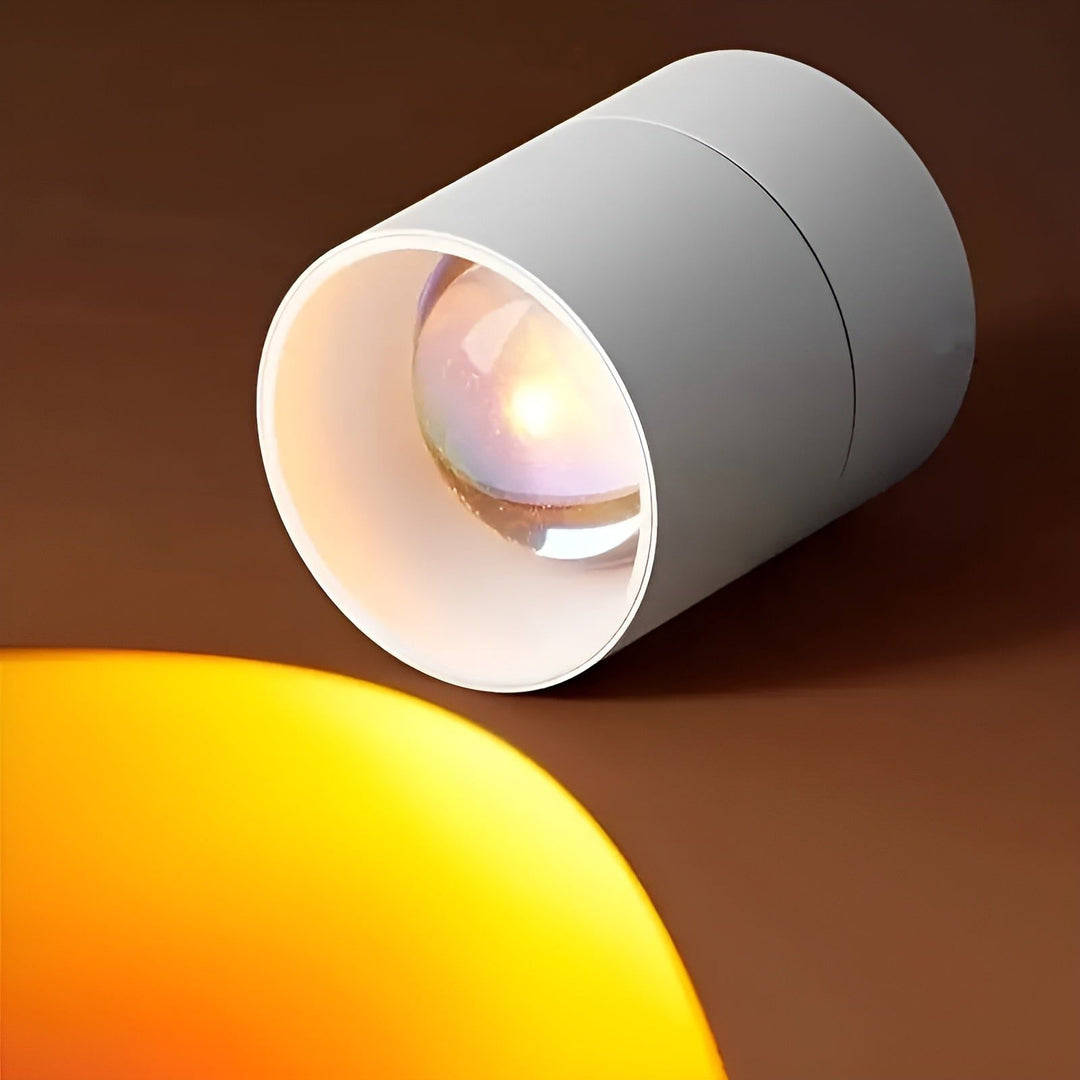 Moderne Hvid Metal LED Væglampe med Energibesparende Teknologi
