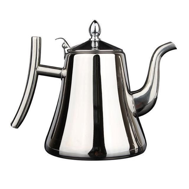 Rustfrit Stål Induktionskedel med Integreret Filter