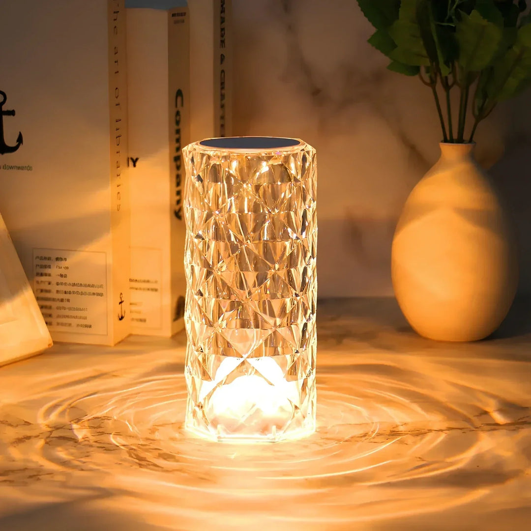 Acrylic Touch Sensor Lampe med 16 Farver
