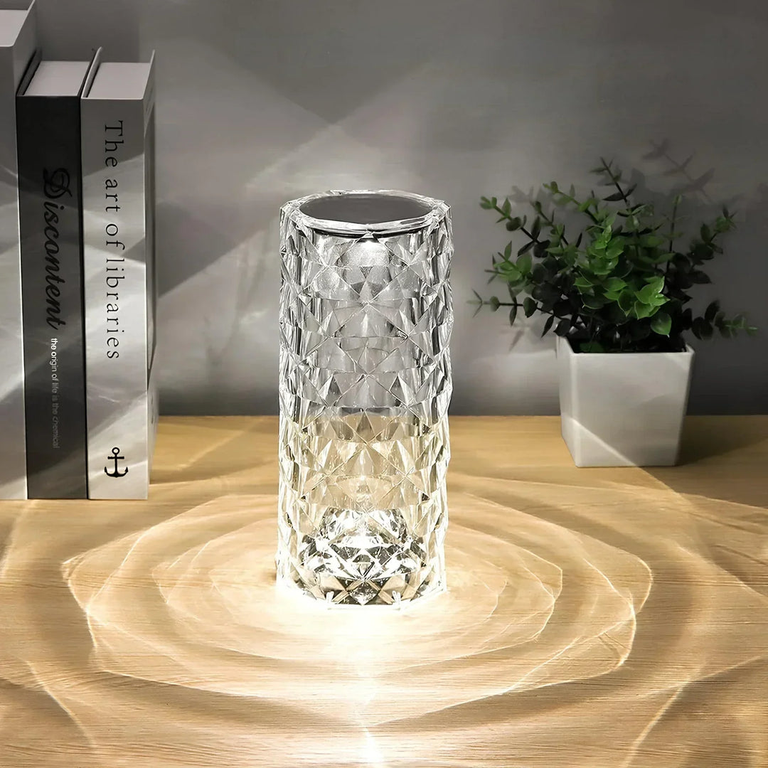 Acrylic Touch Sensor Lampe med 16 Farver